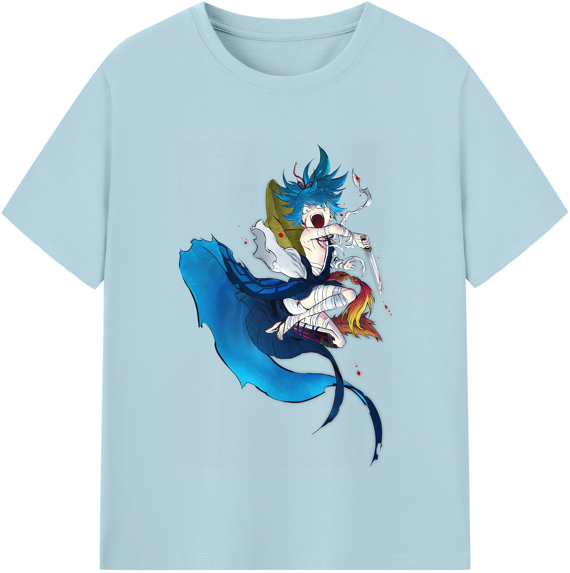 （画像用） 刀剣乱舞 Touken Ranbu 綿100％半袖Tシャツ（フロントプリント）